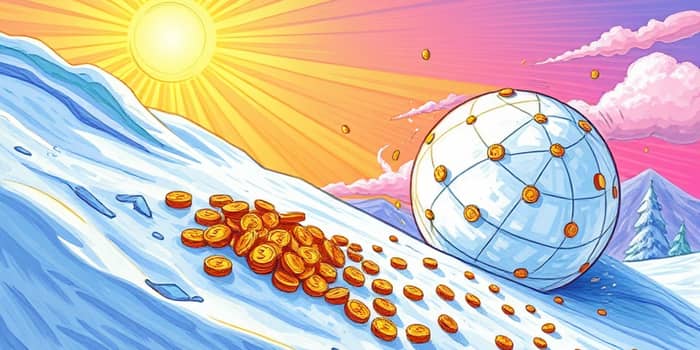 El Efecto Bola de Nieve: Cómo el Crecimiento de Capital se Acelera
