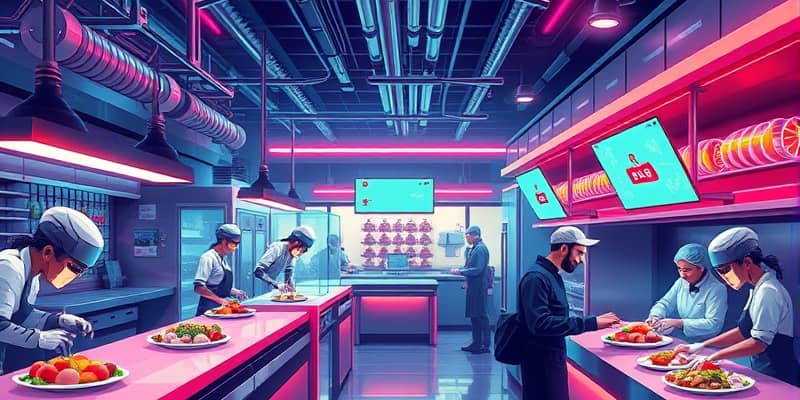 El Sector de las Cocinas Fantasma: Inversión en la Gastronomía del Futuro
